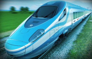 Pendolino na trasie Gdańsk-Warszawa.